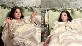 陳文茜曬出住院照。（圖／翻攝臉書）