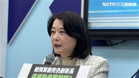 ▲國民黨團召開「時事回應」記者會，王鴻薇（左）張智倫（右）（圖／記者陳怡潔攝影）