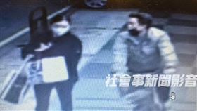 口水,街友,腳踏車,新竹市,火車站（圖／翻攝自社會事新聞影音）