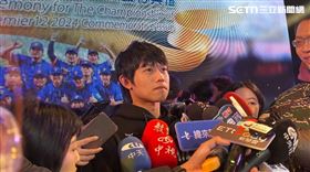 林立陷入桃色風波，12強隊友陳冠宇表示，運動員是公眾人物這部分必須要注意。（圖／記者楊晏琳攝影）