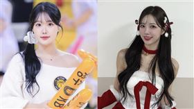 「啦啦隊IU」崔洪邏、李晧禎、樂天巨人隊。（圖／翻攝自IG）