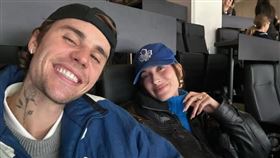 小賈斯汀曬照放閃海莉。（圖／翻攝自Justin Bieber IG）