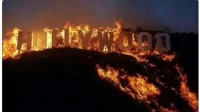 ▲美國加州大火震撼全世界，網路上卻也出現大量以AI合成的假訊息影片。（圖／翻攝自事實查核中心官網）