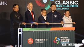 ▲經典賽資格賽開賽記者會，中國信託贊助本屆賽事。（圖／記者劉彥池攝影）