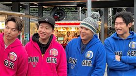 郭俊麟（左起）、張立東、王仁甫、陳冠宇（圖／中視提供）