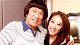 謝金晶和豬哥亮父女感情相當好。（圖／巨橙文創 提供）