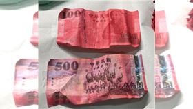 阿嬤提早給孫紅包，孫子沒拿出來丟進洗衣機，結果「真的紅了」。（圖／翻攝自林智群律師臉書）