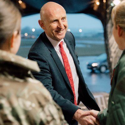 英國國防大臣希利（John Healey）。（圖／翻攝自X平台@JohnHealey_MP）