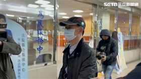 柯文哲案首度開庭，彭振聲抵達台北地方法院。（圖／記者李依璇攝影）