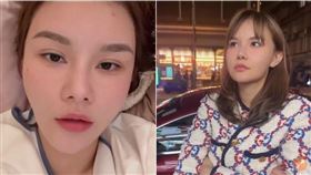 網紅「五索」鍾睿心（Rachel）被爆是66歲、身家以百億港幣計的香港大生銀行主席馬清鏗的情婦。(圖/翻攝ig）