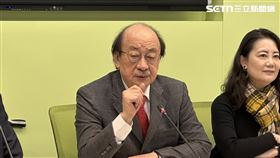 柯建銘主持民進黨團記者會（圖／記者詹宜庭攝影）