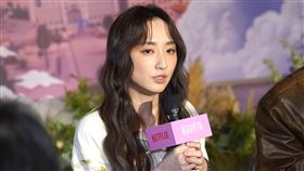 柯佳嬿今天被問到鈕承澤出獄一事。(圖／記者趙于瑩攝影）