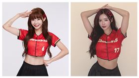 ▲Yuri、菲菲加入小龍女，新背號也曝光。（圖／翻攝自Yuri、菲菲IG）