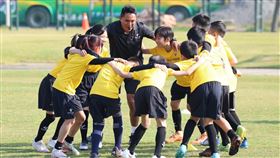 西甲冬令營五天集訓，讓台灣足球升級2.0。（圖／健身工廠提供）