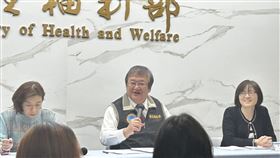 衛福部長邱泰源公布醫院評鑑結果。（圖／記者簡浩正攝影）