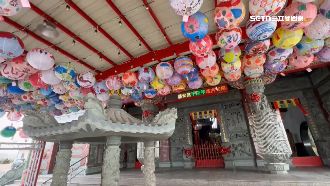 王爺指示一顆不能少　燈籠海仔細加固抗風