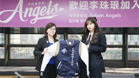 ▲李珠珢加盟Fubon Angels。（圖／富邦悍將球團提供）