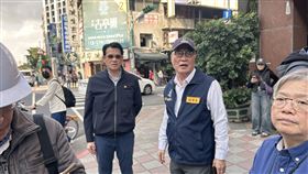 原民大樓傾斜。（圖／翻攝畫面）