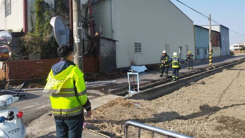 新／台中男全身突著火　警消到場已成焦屍