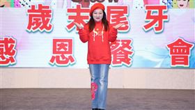 白冰冰今天出席《超級冰冰Show》尾牙。（圖／記者鄭孟晃攝影）