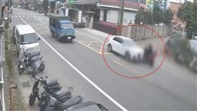 八德,外送,三寶媽,逆向（圖／翻攝畫面）