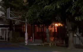 ▲彰化市民生路內一間民宅24日晚間突然起火。（圖／翻攝畫面