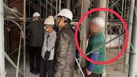 彰化,火警,南瑤宮,工人,捐款（圖／市公所寺廟室主任盧建州提供）