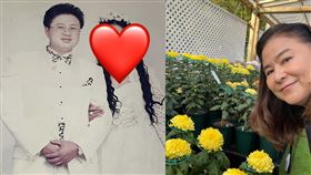 裘海正年輕婚紗照。（圖／翻攝自臉書）