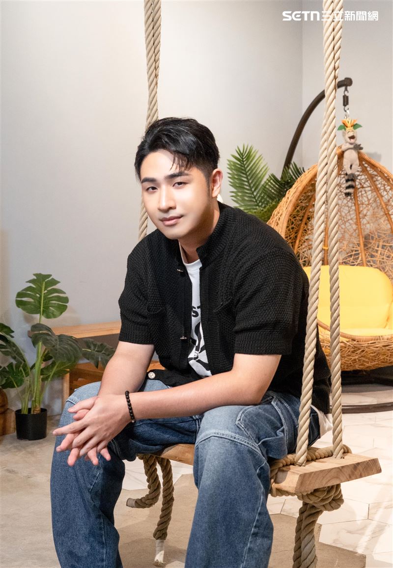 鹿希派接受《三立新聞網》專訪（圖／記者趙于瑩攝影）