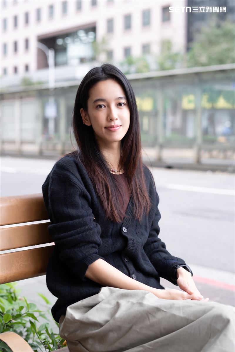 陳庭妮接受《三立新聞網》專訪（圖／記者趙于瑩攝影）