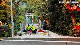 中橫公路,台8線,死亡車禍,行人,撞死,裡冷吊橋（圖／翻攝畫面）