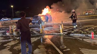 電動車自撞起火2死6傷　8人傷勢曝光