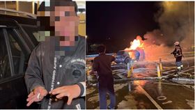 楊梅休息站,剪刀,安全帶,女童,男童,休旅車,車禍,國道