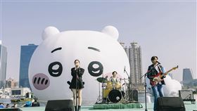 超人氣告五人Ｘ吉伊卡哇重磅合體　迎新春邀破萬歌迷一起”趣”高雄討吉利。（圖／相信音樂提供）