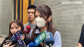 林葉亭受訪時表示，爸爸終於可以回家了。（圖／記者楊忠翰攝影）