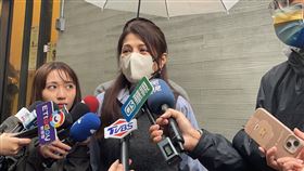 林葉亭受訪時表示，爸爸終於可以回家了。（圖／記者楊忠翰攝影）