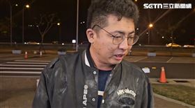 楊梅休息站車禍，協助救人的張先生。