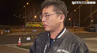 衝火燒車救孩！他顫抖卻堅定：燒了也要救