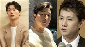 中居正廣、李俊烈、鄭雨盛。