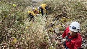 小雪山,230林道,大崩壁,墜崖,意外（圖／翻攝畫面）