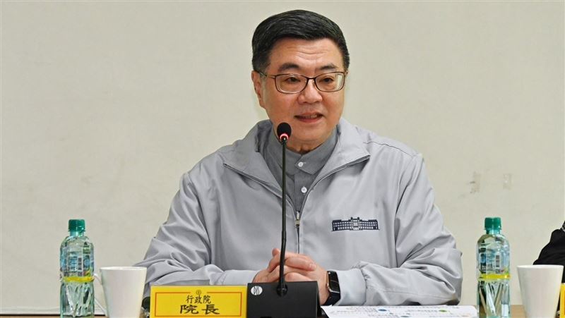 小年夜！卓榮泰慰勉興達電廠暖喊這一句