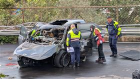 楊梅休息站,火燒車,運安會,電動車,SUV