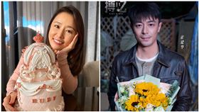 林心如、霍建華。（圖／翻攝自林心如臉書、微搏）