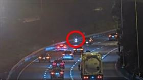 苗栗,國道,國1,機車,逆向,玩命（圖／翻攝高公局1968）