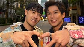 朱宇謀（左）與BL劇《印象青春》CP夥伴文威登（圖／經紀人提供）