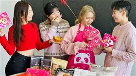 foodpanda生鮮雜貨專區可訂購年菜組合，連毛小孩陪過年福袋也超受歡迎。（圖／品牌業者提供）