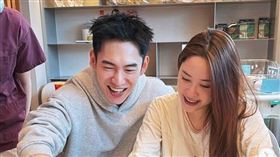 歐陽妮妮、張書豪。（圖／翻攝自IG）