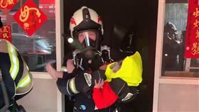 桃園,便當店,火警（圖／翻攝畫面）
