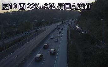 國道10號里港(25) - 嶺口(22)，平均時速24公里。（圖／翻攝自高公局）