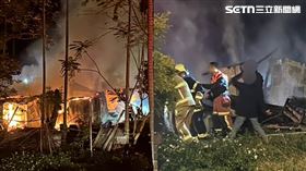 暗夜大火，活活燒死兄弟。（圖／翻攝畫面）

